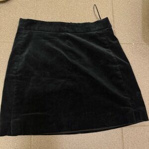 J. Crew Black Mini Skirt